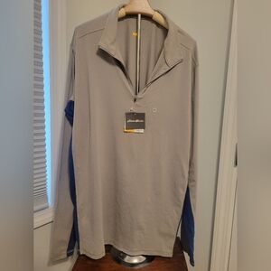 Eddie Bauer Gray Travex Shirt